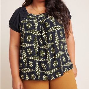 New W/O tags Anthropologie top size 2x